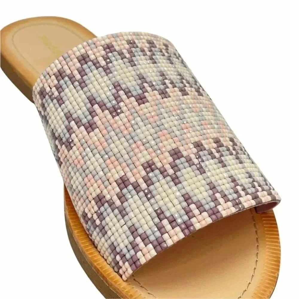 NWOB Madden Girl Luuluu Womens Slide Sandals